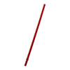 DA8808-GOBELET DE 709 ML. (24 OZ LIQ.) À DOUBLE PAROI AVEC PAILLE-Red Straw